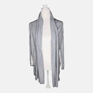 ARMANI COLLEZIONI Cardigan Sz 4 US Cotton Cashmere Blend Lightweight Spring